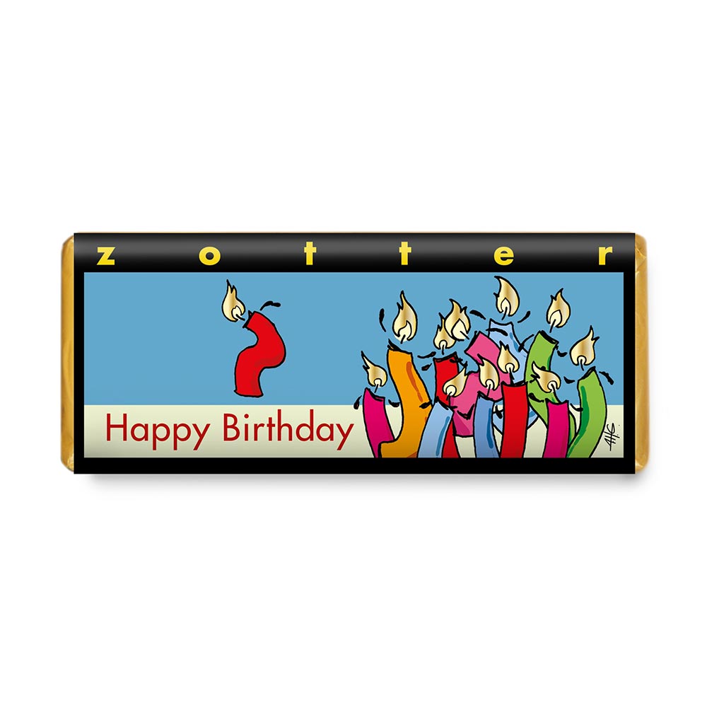 ZOTTER HAPPY BIRTHDAY