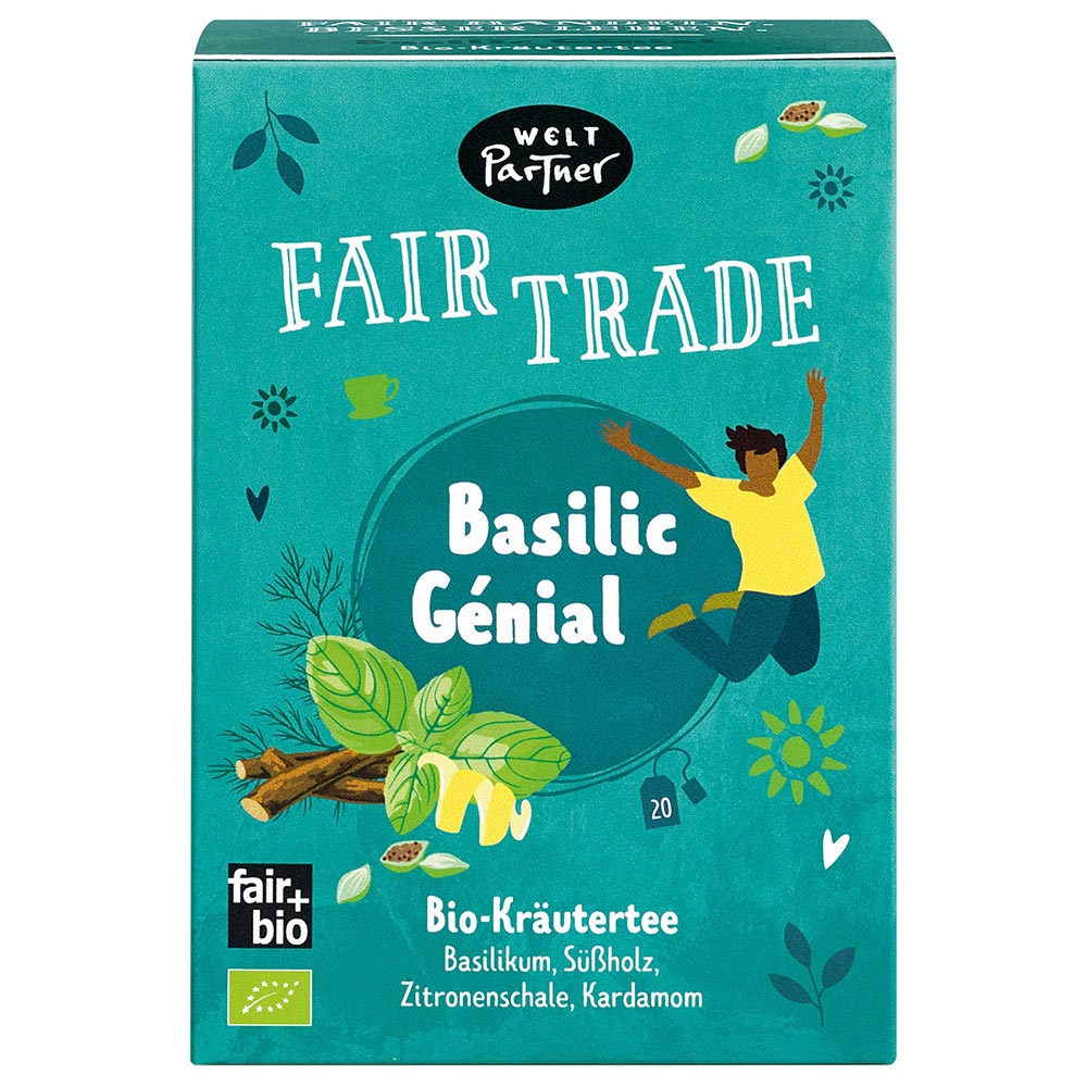 KRÄUTERTEETEE BASILIC GÉNIAL