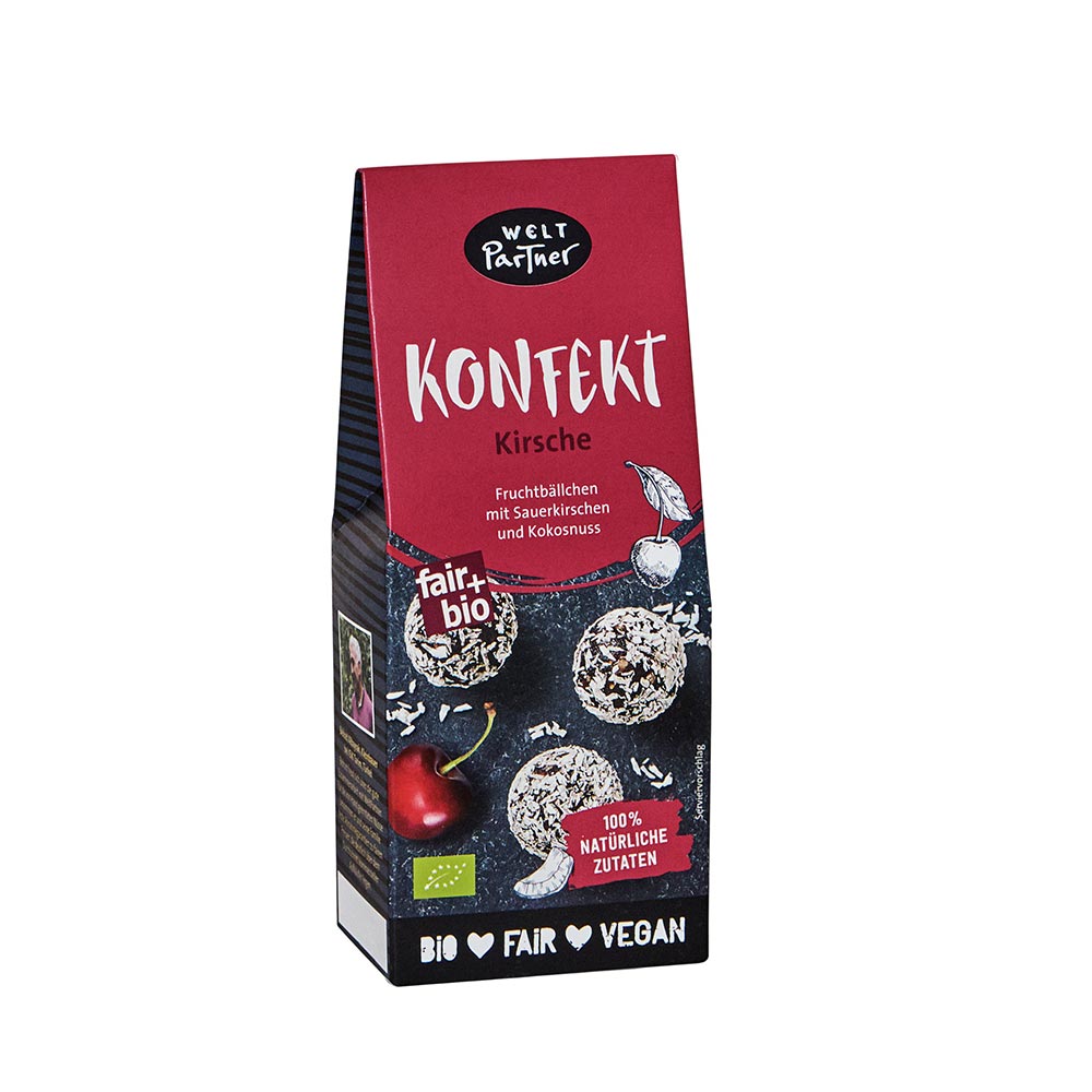 KONFEKT SAUERKIRSCHE FRUCHTBÄLLCHEN